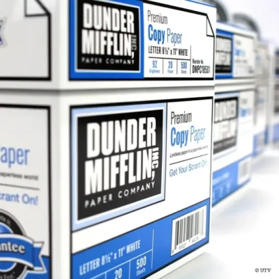 Prime Party The Office Dunder Mifflin Favor Boxes | 8 Pack image {2}