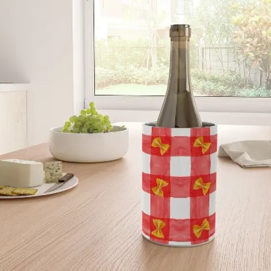 adrianne Gingham Pasta Wine Chiller image {1}