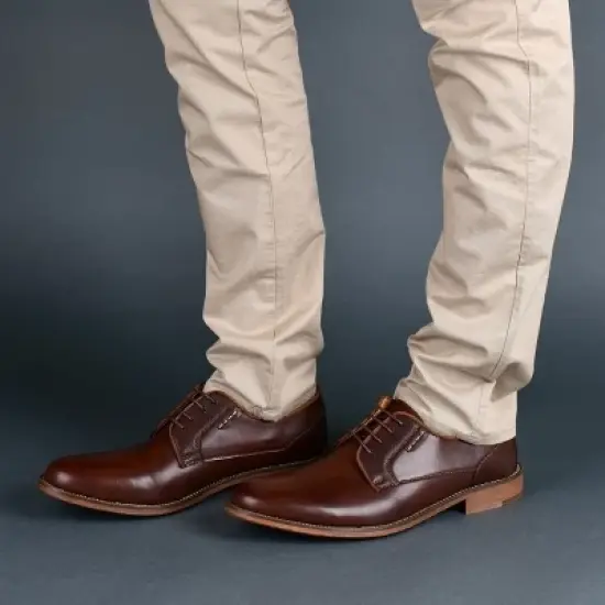 Vance Co. Alston Textured Plain Toe Derby image {8}