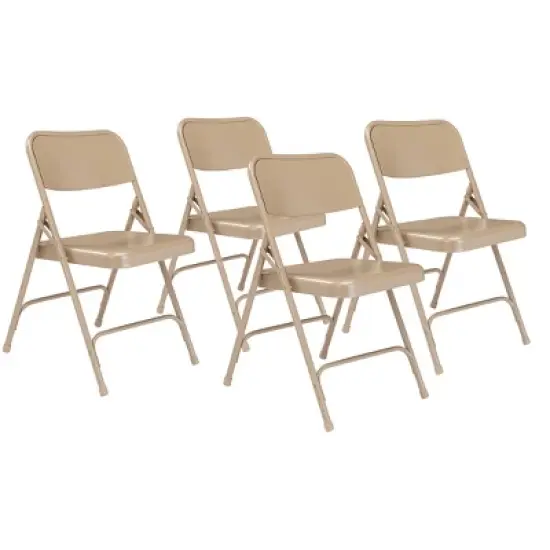 Set of 4 Premium All Steel Folding Chairs - Hampden Furnishings image {7}