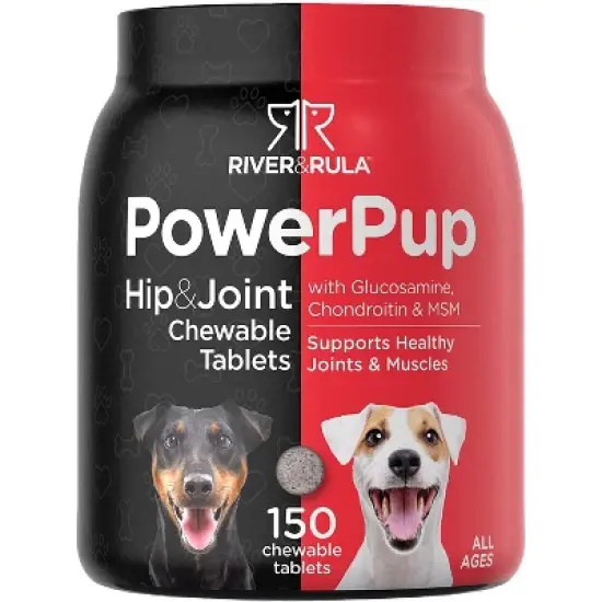 Horbaach River & Rula Dog Hip and Joint Supplement | 150 Chews image {2}