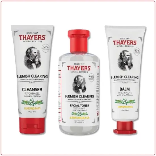 Thayers Natural Remedies Witch Hazel Lemon Blemish Clearing Toner - 12 fl oz image {5}