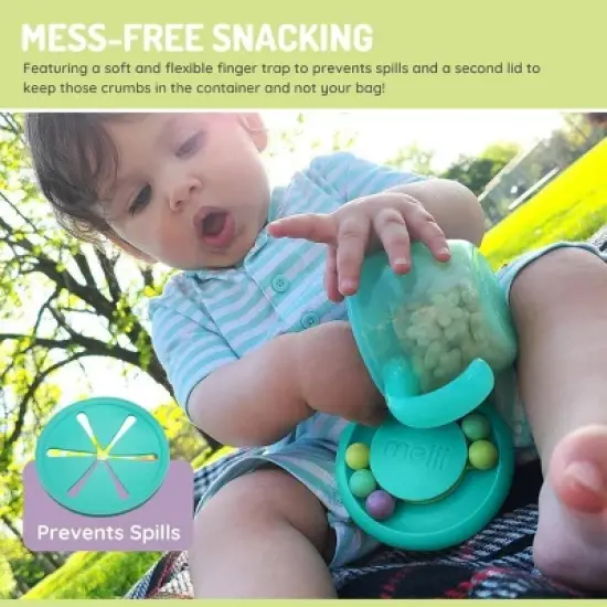 Melii Abacus Snack Container - Blue image {3}