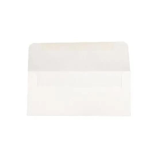 JAM Paper Booklet Envelope 3" x 6 11/16" White 100/Pack (216313691d) image {1}