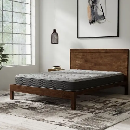 PAGED Mattress Medium Firm Mattress Hybrid Mattress with Pocketed Coils for Bedroom image {1}