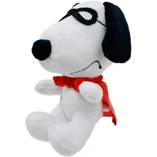 JINX Inc. The Snoopy Show Masked Snoopy 5.25 Inch Plush image {2}