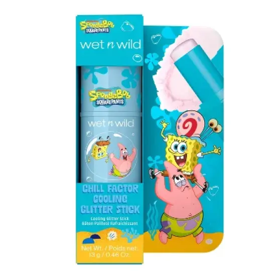 Wet n Wild SpongeBob Cooling Body Glitter Stick - 0.45oz image {7}