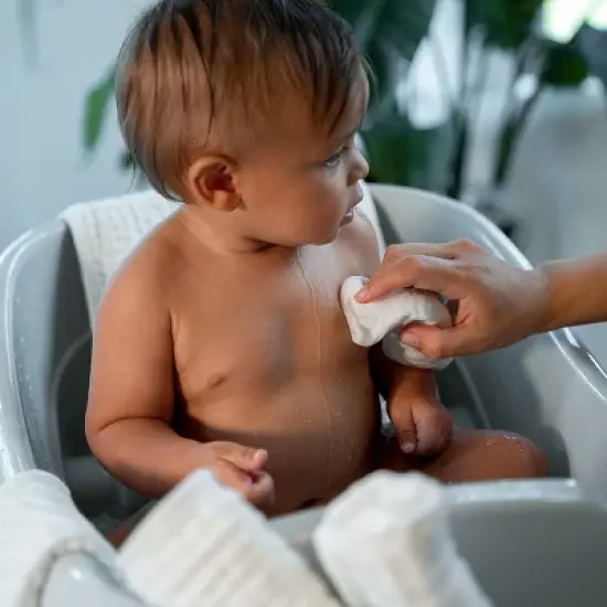 Baby Washcloths Muslin Cotton, Large 10&rdquo;x10&rdquo; by Comfy Cubs image {3}