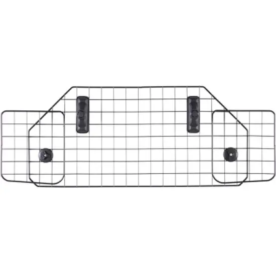 PawsMark Adjustable Large Pet Barrier Gate For SUV's, Cars Vans and Vehicles Safety Car Divider for Dogs Pets, Heavy Duty Universal Fit image {1}