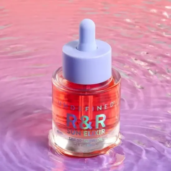 Undefined Beauty R&R Sun Elixir Facial Glow Oil - SPF 30 - 1fl oz image {5}