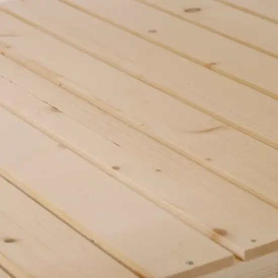 Outsunny 36'' x 36'' Raised Garden Bed with Storage Shelf, 2 Tiers Elevated Wooden Planter Box Stand for Vegetable Flower Herb, Patio and Balcony image {5}