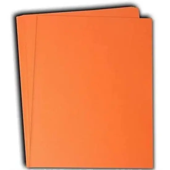 Hamilco Colored Cardstock Scrapbook Paper 8.5" x 11" Peach Flower Color Card Stock Paper 50 Pack image {6}