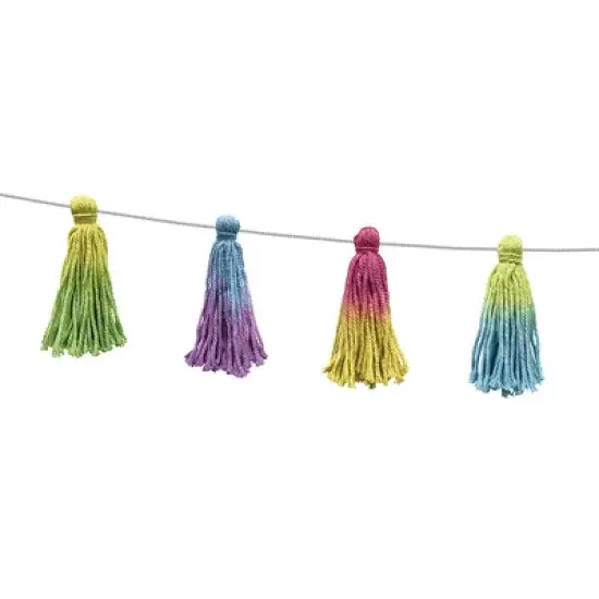 Teacher Created Resources&reg; Tie-Dye Tassels Garland image {2}