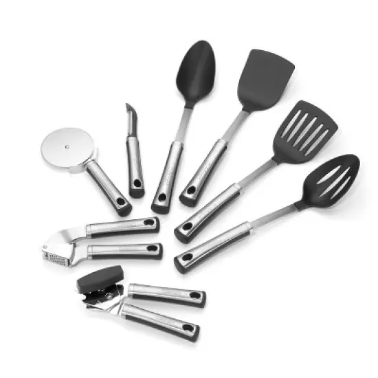 Cuisinart Chefs Classic Pro Stainless Steel Can Opener: Manual Kitchen Tool with Soft-Grip Handle & Bottle Opener image {3}