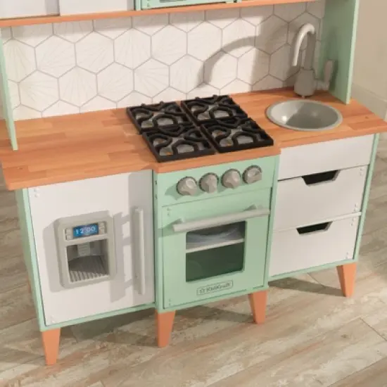 KidKraft McKinney Toddler Mid-Century Modern Play Kitchen image {2}