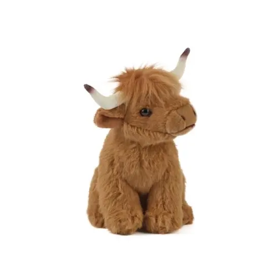 Living Nature Highland Cow Small Plush Toy image {1}