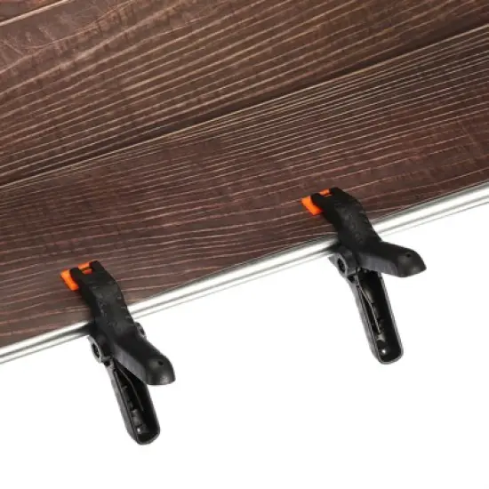 Unique Bargains Plastic Flexible Anti-slip DIY Project Craft Spring Clamps 2 Pcs image {3}