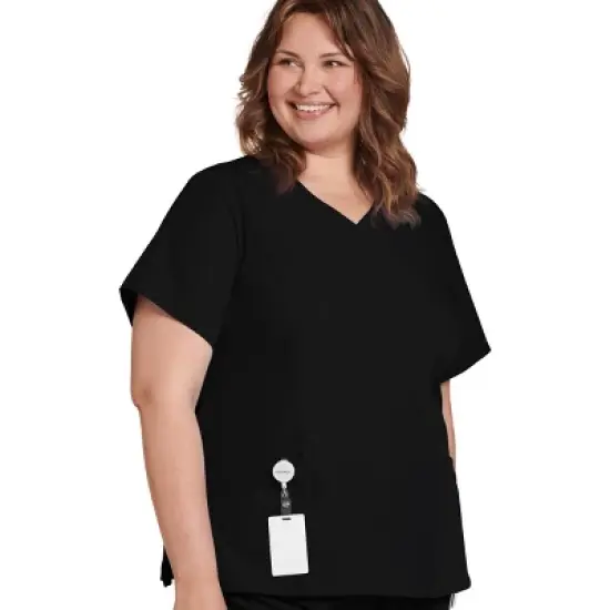 Jockey Women's Mock Wrap Scrub Top image {5}