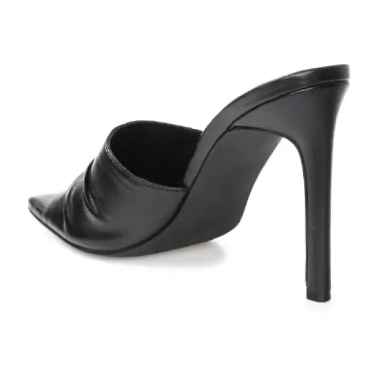 Journee Collection Womens Camber Tru Comfort Foam Open Toe High Stiletto Pumps image {6}