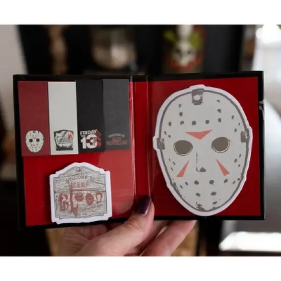 Silver Buffalo Friday the 13th Sticky Note and Sticky Tab Box Set image {1}