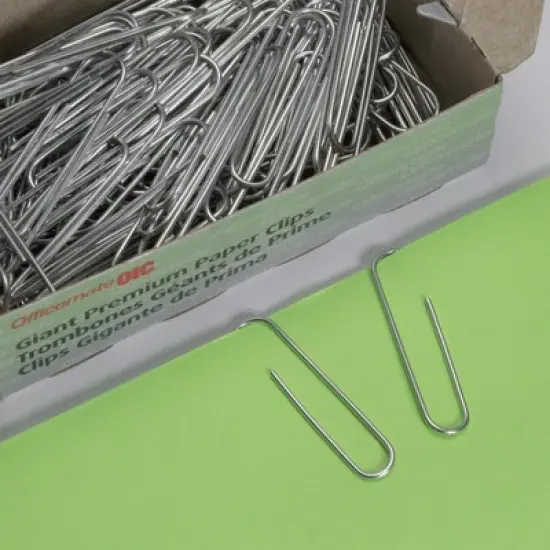 Officemate Paper Clips Premium Giant, 100/Box, 5 Boxes image {2}