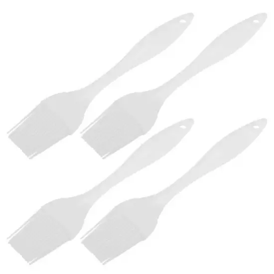 Unique Bargains Bakery Barbecue Heat Resistant Basting Cooking Grilling Pastry Brush 4pcs image {5}