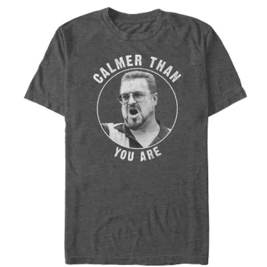 Men's The Big Lebowski Walter Calmer Than You T-Shirt image {4}
