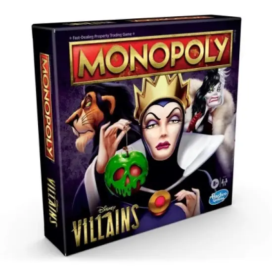 Monopoly: Disney Villains Edition Board Game for Ages 8 and Up, 2-6 Players image {2}