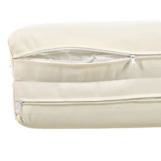 Outdoor Patio Rattan Canopy Daybed Sunbed with Curtain and Woven Rope Arm image {8}