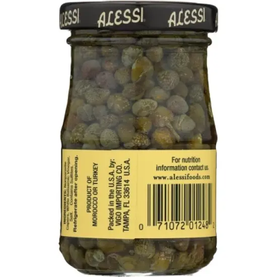 Alessi Balsamic Capers - Case of 6/3.5 oz image {2}