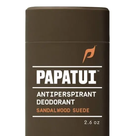 Papatui Men's 48-Hour Protection Sweat and Odor Control Solid Antiperspirant Deodorant - Sandalwood Suede - 2.6oz image {10}