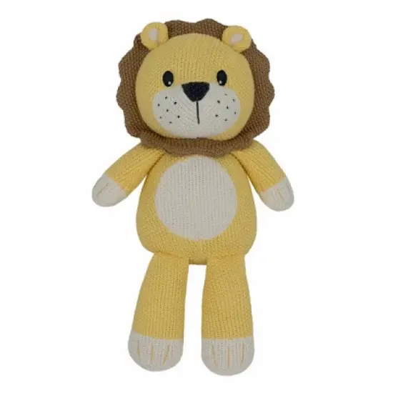 Living Textiles Baby Stuffed Animal - Leo Lion image {1}
