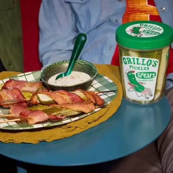 Grillo's Pickles Classic Dill Pickle Spears - 32 fl oz image {8}