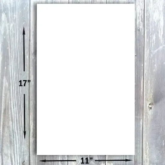 Hamilco White Cardstock Paper 11x17 65 lb Cover Card Stock 50 Pack image {1}