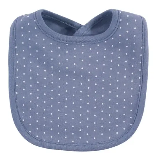 Hudson Baby Infant Girl Cotton Bib and Headband or Caps Set 8pk, Beyoutiful, One Size image {2}