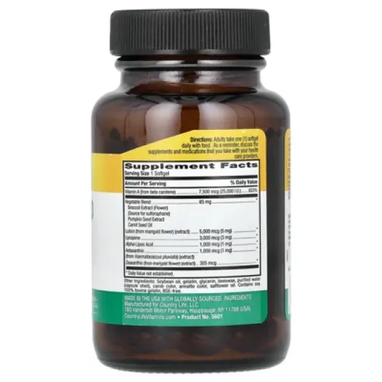 Country Life Carotenoid Complex, 60 Softgels image {1}