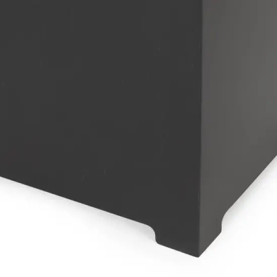 Wellington Outdoor Square Iron Tank Holder Side Table Dark Gray - Christopher Knight Home: Versatile Propane Storage, Rust-Resistant image {6}