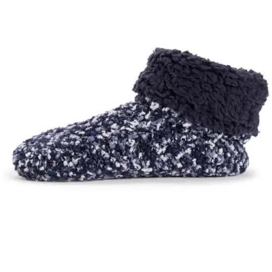 MUK LUKS Women's Popcorn Cuff Bootie Slippers image {6}