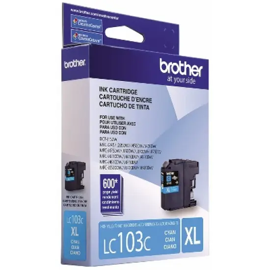 Brother LC103C Innobella High-Yield Ink Cyan image {5}