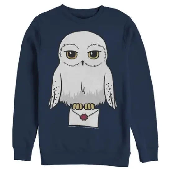 Men's Harry Potter Cartoon Hedwig Letter Sweatshirt image {3}