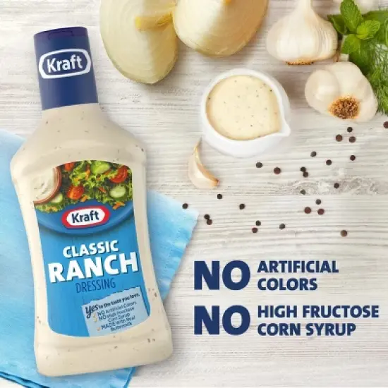 Kraft Classic Ranch Salad Dressing - 16 fl oz image {3}