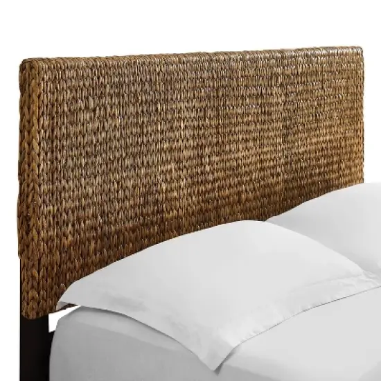 Crosley Edgewater Headboard Seagrass image {7}