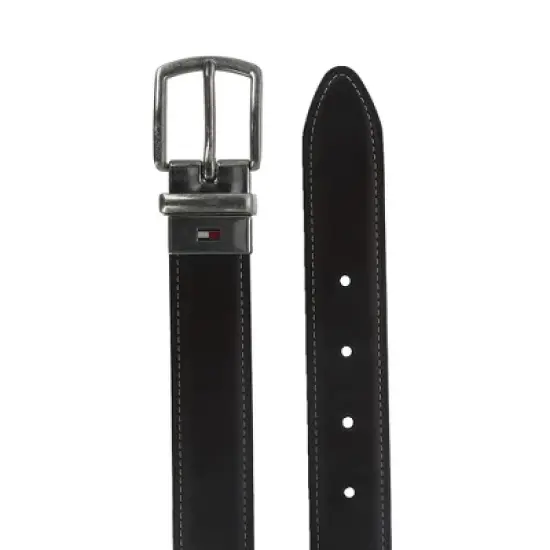 Tommy Hilfiger Boy's Reversible Belt with Contrast Stitch image {2}