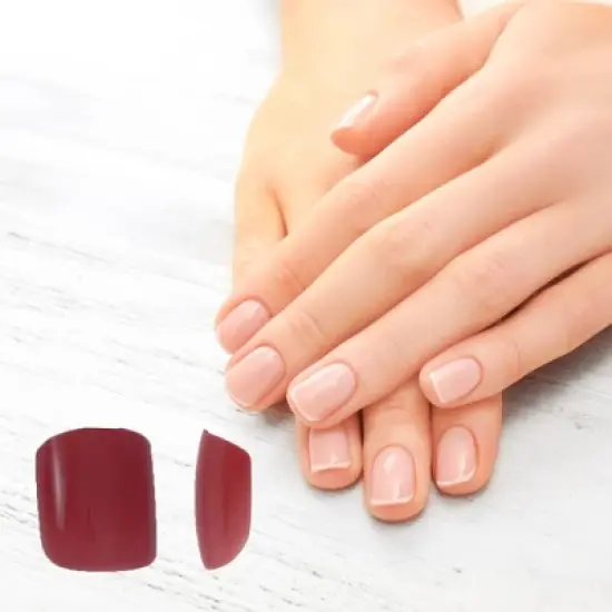 Unique Bargains Women's Elegant Fake Nails Multicolored 240-pieces Per Set image {1}