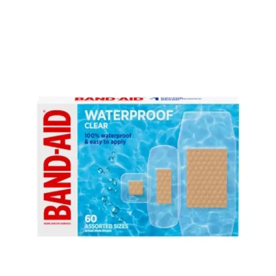 Band-Aid Brand Adhesive Waterproof Assorted Bandages - 60ct image {1}