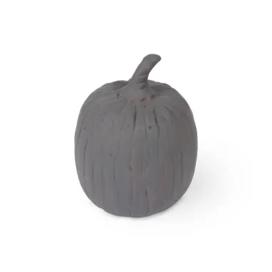 Large Terracotta Pumpkins Gray - Bullseye's Playground&trade; image {1}