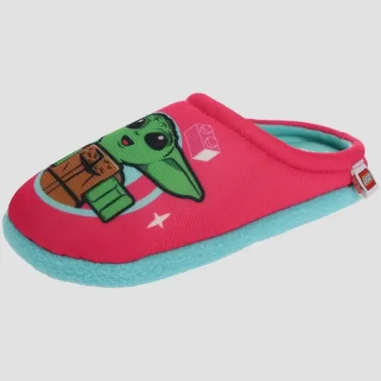 Girls' LEGO Star Wars: The Mandalorian Robe & Slipper Pajama Set - Turquoise Blue image {3}