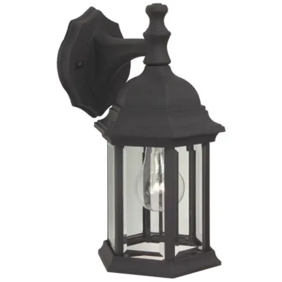 Craftmade Lighting Hex 1 - Light Wall Light in  Textured Black image {1}