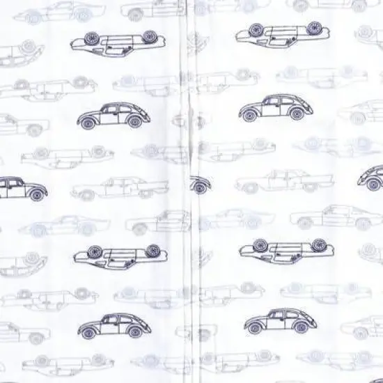 Hudson Baby Infant Boy Cotton Sleeveless Wearable Sleeping Bag, Sack, Blanket, Classic Cars image {2}