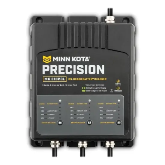 Minn Kota MK-318PCL On-Board Precision Battery Charger for Trolling Motors image {7}
